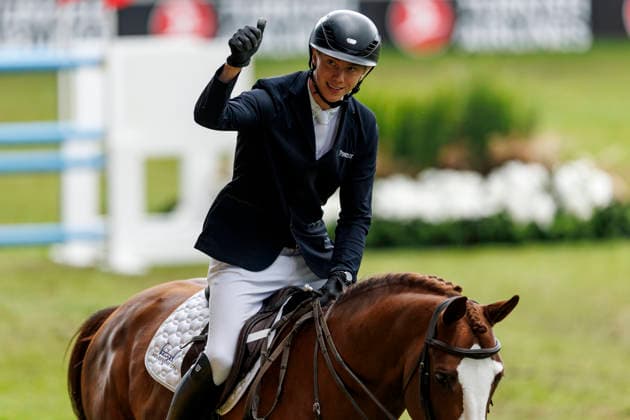 AACHEN - FEI World Championships 2026, AACHEN - FEI World Championships 2026 AHLMANN Hannes (GER), Madness Stechen Jump-Off RWE-Prize Final German U25 Trophy of the Stiftung Deutscher Pferdesport and Holger Hetzel Aachen, Reitstadion Soers 22. August 2026 - *** 2026 FEI World Championships in Aachen, AACHEN FEI World Championships 2026 Hannes Ahlmann (GER), Madness Jump-Off RWE Prize Final German U25 Trophy of the Stiftung Deutscher Pferdesport and Holger Hetzel Aachen, Soers Equestrian Stadium, August 22, 2026