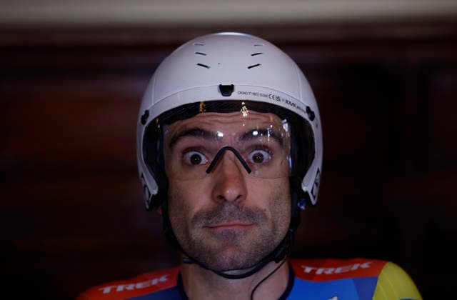 Italian rider Jacopo Mosca (Lidel Trek) waits for the start inside Monte Carlo s casino during Tour of Spain s first stage, a 9.4 kilometers time trial in Monaco. First stage. Time trial in Monaco (9.4 km) !ACHTUNG: NUR REDAKTIONELLE NUTZUNG!  Copyright: xJavierxLizónx GRAF3214 20260822-55021202691_1