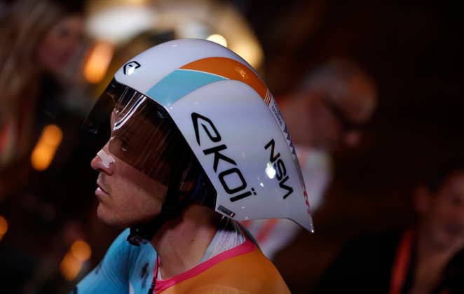 French rider Hugo Hofstetter (NSN Cycling) waits for the start inside Monte Carlo s casino during Tourof Spain s first stage, a 9.4 kilometers time trial in Monaco. First stage. Time trial in Monaco (9.4 km) !ACHTUNG: NUR REDAKTIONELLE NUTZUNG!  Copyright: xJavierxLizónx GRAF3213 20260822-55021202709_1