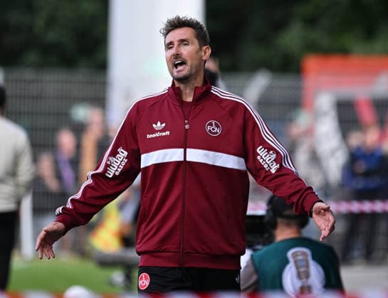 22.08.2026, xophax, Fussball , DFB - Pokal , 1.Runde Viktoria Köln gegen 1.FC Nürnberg Trainer Miroslav Klose ( 1.FC Nürnberg ) Köln *** August 22, 2026, xophax, Soccer, DFB Cup, 1st Round: Viktoria Köln vs. 1. FC Nürnberg; Coach Miroslav Klose, 1. FC Nürnberg, Köln