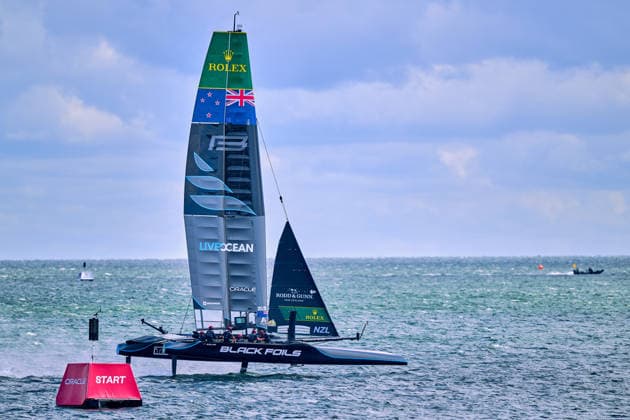 GER, Rockwool Garmany Sail Grand Prix, Sail GP, Sail GP Germany, Sassnitz, 22.-23.08.2026, Deutschland, BLACK FOILS - Sail GP Team - New Zealand; Driver - Peter Burling, GER, Sail GP, Rockwool Germany Sail Grand Prix, Sassnitz, 22.-23.08.2026, Deutschland, Freitag, 22.08.2026, Renntag 1, *** GER, Rockwool Germany Sail Grand Prix, Sail GP, Sail GP Germany, Sassnitz, August 22–23, 2026, Germany, BLACK FOILS Sail GP Team New Zealand Driver Peter Burling, GER, Sail GP, Rockwool Germany Sail Grand Prix, Sassnitz, August 22–23, 2026, Germany, Friday, August 22, 2026, Race Day 1, Copyright: xClaudiusxRauchx