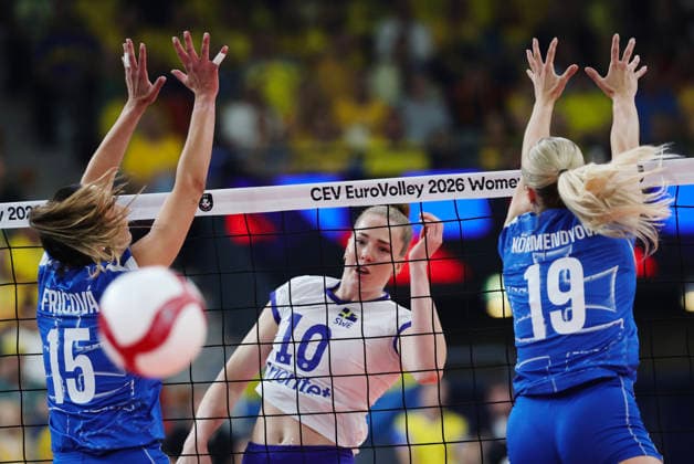 GÖTEBORG, SVERIGE 20260822 Sveriges Isabelle Haak under lördagens match i grupp D mellan Sverige och Slovakien under damernas volleyboll-EM i Scandinavium. GÖTEBORG SVERIGE x9200x *** GOTHENBURG, SWEDEN 20260822 Sweden s Isabelle Haak during Saturday s Group D match between Sweden and Slovakia at the Women s European Volleyball Championship at Scandinavium, GOTHENBURG, SWEDEN x9200x  Copyright: xAdamxIhse TTx VOLLEYBOLL-EM 2026 SVERIGE-SLOVAKIEN