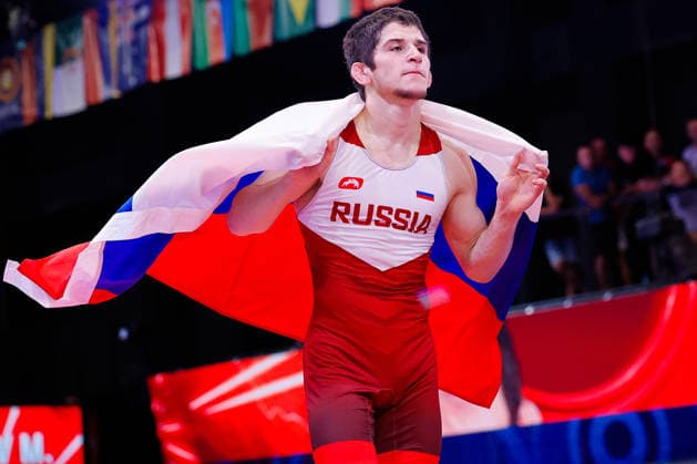 U20 World Championships 57kg FS - Magomed Rabazanovitch Magomedov (RUS) *** U20 World Championships, 57 kg Freestyle: Magomed Rabazanovitch Magomedov (RUS) Copyright: xKostadinxAndonovx