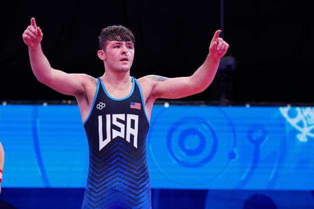 U20 World Championships 65kg FS - Bowen William Bassett (USA) *** U20 World Championships, 65 kg Freestyle: Bowen William Bassett, USA Copyright: xKostadinxAndonovx