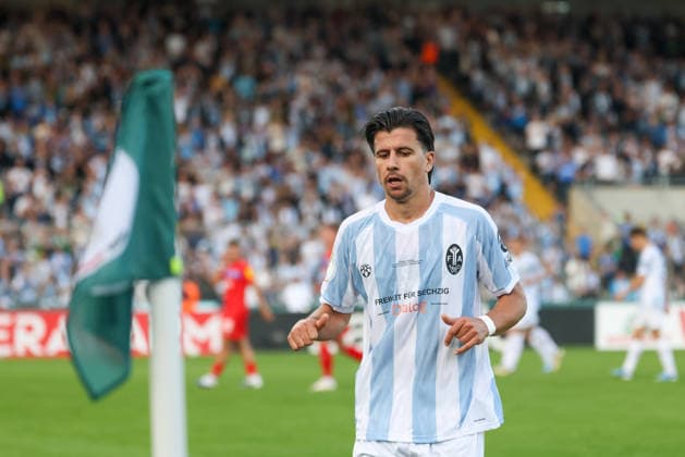 Tunay Deniz (TSV 1860 Muenchen, 10), GER, TSV 1860 Muenchen vs. Holstein Kiel, Fussball, DFB-Pokal, 1. Runde, Saison 2026 2027, 22.08.2026, DFL REGULATIONS PROHIBIT ANY USE OF PHOTOGRAPHS AS IMAGE SEQUENCES, GER, TSV 1860 Muenchen vs. Holstein Kiel, Fussball, DFB-Pokal, 1. Runde, Saison 2026 2027, 22.08.2026 Muenchen *** Tunay Deniz, TSV 1860 Munich, 10, GER, TSV 1860 Munich vs. Holstein Kiel, Soccer, DFB Cup, 1st Round, 2026–2027 Season, August 22, 2026, DFL regulations prohibit any use of photographs as image sequences, GER, TSV 1860 Munich vs. Holstein Kiel, Soccer, DFB Cup, 1st Round, 2026–2027 Season, August 22, 2026, Munich Copyright: xEibner-Pressefoto JennixMaulx EP_JML