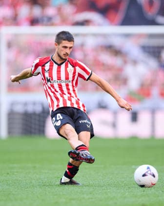 August 22, 2026, Bilbao, Vizcaya, SPAIN: Benat Gerenabarrena Zendoia of Athletic Club in action during the LaLiga EA Sports match between Athletic Club and Sevilla FC at San Mames on August 22, 2026, in Bilbao, Spain. Athletic Club V Sevilla FC - LaLiga EA Sports  - ZUMAa181 20260822_zaa_a181_141 Copyright: xRicardoxLarreinax