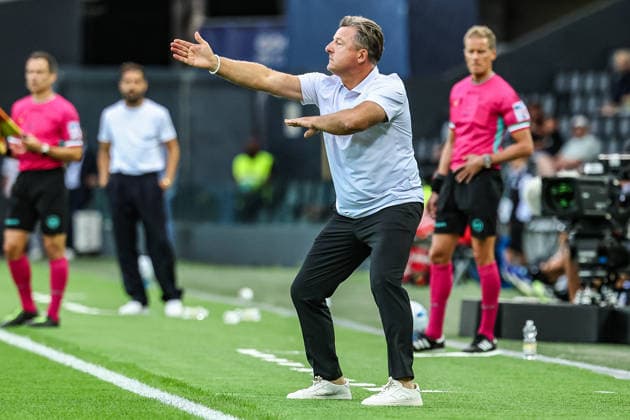 Kosta Runjaic, head coach of Udinese Calcio, reacts during the Serie A 2026 2027 football match between Udinese Calcio and Como 1907 at Friuli Bluenergy stadium in Udine (Italy), August 22nd, 2026. CesarexPurini