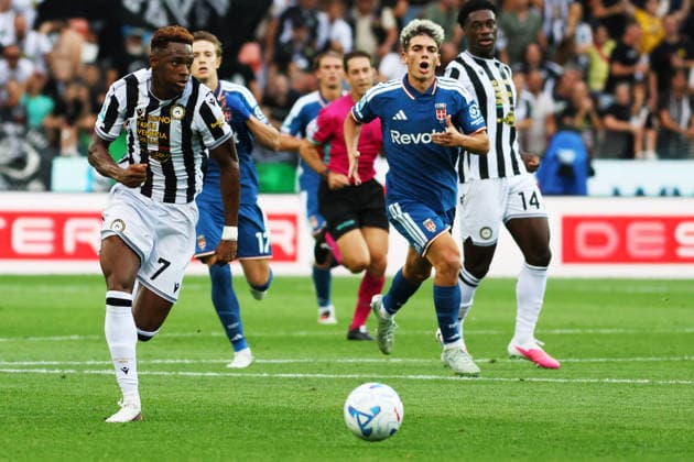 UdineseÕs Idrissa Gueye during the Serie A soccer match between Udinese and Como at the Friuli Stadium in Udine, north east Italy - August 22, 2026. - Soccer  Copyright: xAndreaxBressanutti LaPressex