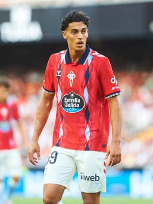 El Abdellaoui (RC Celta Vigo) during the LaLiga EA Sports match between Valencia CF and RC Celta de Vigo at Mestalla on August 22, 2026 in Valencia, Spain. - *** El Abdellaoui of RC Celta Vigo during the LaLiga EA Sports match between Valencia CF and RC Celta de Vigo at Mestalla on August 22, 2026, in Valencia, Spain