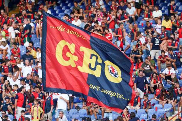 Serie A football match 2026 27 season: Genoa vs. Napoli supporters of FC Genoa During the match played on August 22, 2026, at the Luigi Ferraris Stadium in Genoa part of the 2026 27 Serie A Italian football championship between FC Genoa and SSC Napoli. GENOVA stadio Luigi Ferraris Liguria ITALIA Copyright: xFABIOxSASSOxFabioxSassox Genoa Napoli2026_08_22Fabio Sasso3475