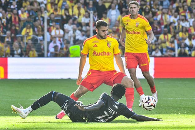 FOOTBALL : RC Lens vs AJ Auxerre - Ligue 1 - JournÃ e 1- 22 08 2026 Yacine Titraoui (RC Lens) LensFrance  Copyright: xBaptistexAutissierx