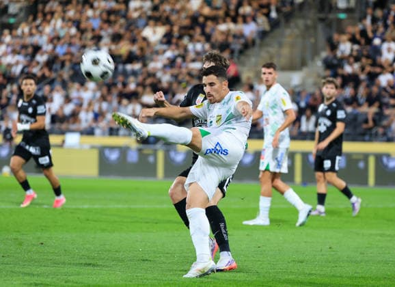 SOCCER - BL, Sturm vs A.Lustenau GRAZ,AUSTRIA,22.AUG.26 - SOCCER - ADMIRAL Bundesliga, SK Sturm Graz vs SC Austria Lustenau. Image shows Danilo Soares (A.Lustenau).  GEPAxpictures xWolfgangxGrebien