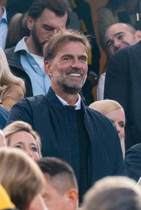 Supercup, Deutschland, Borussia Dortmund vs. FC Bayern München, 22.08.2026 im Signal Iduna Park DFB Nationaltrainer Deutschlands Jürgen Jurgen Klopp mit Hans Joachim Watzke *** Super Cup, Germany, Borussia Dortmund vs. FC Bayern Munich, August 22, 2026, at Signal Iduna Park; German DFB National Team Coach Jürgen Jurgen Klopp with Hans Joachim Watzke Copyright: xBahhoxKarax