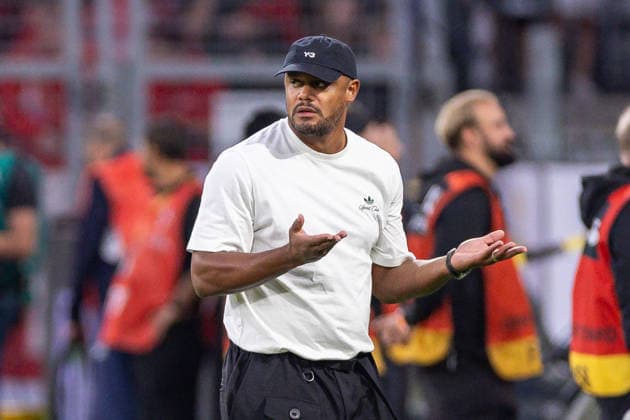 22.08.2026, Fussball, Franz Beckenbauer Supercup 2026, Borussia Dortmund - FC Bayern München. Trainer Vincent Kompany (FC Bayern München). Dortmund Signal Iduna Park NRW Deutschland xRHR-FOTO DEx *** August 22, 2026, Soccer, 2026 Franz Beckenbauer Super Cup, Borussia Dortmund vs. FC Bayern Munich, Coach Vincent Kompany, FC Bayern Munich, Dortmund, Signal Iduna Park, North Rhine-Westphalia, Germany, xRHR, PHOTO DEx Copyright: DennisxEwert RHR-FOTOx RHR-FOTO DE