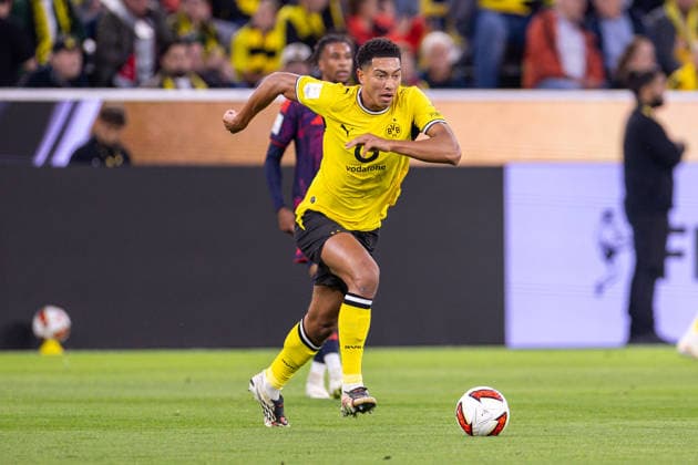 22.08.2026, Fussball, Franz Beckenbauer Supercup 2026, Borussia Dortmund - FC Bayern München. Jobe Bellingham (Borussia Dortmund). Dortmund Signal Iduna Park NRW Deutschland xRHR-FOTO DEx *** August 22, 2026, Soccer, 2026 Franz Beckenbauer Super Cup, Borussia Dortmund vs. FC Bayern Munich, Jobe Bellingham, Borussia Dortmund, Dortmund, Signal Iduna Park, North Rhine-Westphalia, Germany, xRHR, PHOTO: DEx Copyright: DennisxEwert RHR-FOTOx RHR-FOTO DE