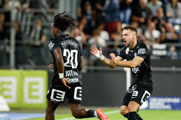 SOCCER - BL, Sturm vs A.Lustenau GRAZ,AUSTRIA,22.AUG.26 - SOCCER - ADMIRAL Bundesliga, SK Sturm Graz vs SC Austria Lustenau. Image shows the rejoicing of SK Sturm Graz.  GEPAxpictures xJamesxDoak