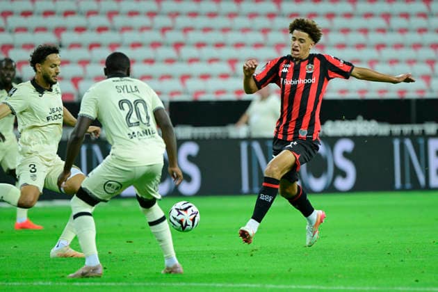 FOOTBALL : OGC Nice VS FC Lorient - Ligue 1 McDonald s - 22 08 2026 Everson (OGCN) - Ligue 1 McDonald s match between OGC Nice and Football Club de Lorient on August 22, 2026 at the Allianz Riviera Stadium in Nice. NiceFrance  Copyright: xWilliamxCannarellax