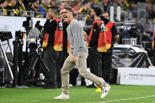 22.08.2026, xsltx, Fussball Franz Beckenbauer Supercup 2026, Borussia Dortmund - FC Bayern München v.l. Trainer Niko Kovac (Borussia Dortmund) (DFL DFB REGULATIONS PROHIBIT ANY USE OF PHOTOGRAPHS as IMAGE SEQUENCES and or QUASI-VIDEO) Dortmund *** August 22, 2026, xsltx, Soccer Franz Beckenbauer 2026 Super Cup, Borussia Dortmund, FC Bayern Munich, Coach Niko Kovac, Borussia Dortmund, DFL, DFB. REGULATIONS PROHIBIT ANY USE OF PHOTOGRAPHS AS IMAGE SEQUENCES AND OR QUASI-VIDEO. Dortmund
