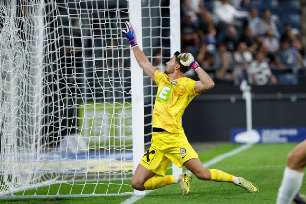 SOCCER - BL, Sturm vs A.Lustenau GRAZ,AUSTRIA,22.AUG.26 - SOCCER - ADMIRAL Bundesliga, SK Sturm Graz vs SC Austria Lustenau. Image shows Ammar Helac (Sturm).  GEPAxpictures xJamesxDoak
