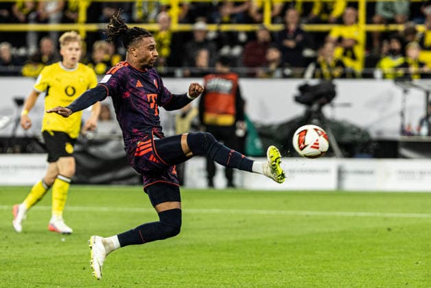 Franz-Beckenbauer-Supercup 2026: Borussia Dortmund - FC Bayern München; 22.08.2026 Michael Olise (FC Bayern München, 17) Franz-Beckenbauer-Supercup 2026: Borussia Dortmund - FC Bayern München; Signal Iduna Park, Dortmund; 22.08.2026 *** Franz Beckenbauer Super Cup 2026 Borussia Dortmund vs. FC Bayern Munich, August 22, 2026 Michael Olise, FC Bayern Munich, 17 Franz Beckenbauer Super Cup 2026 Borussia Dortmund vs. FC Bayern Munich, Signal Iduna Park, Dortmund, August 22, 2026 Copyright: xBEAUTIFULxSPORTS Buriakovx