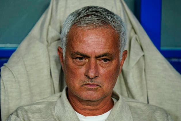 ESP: RCD Espanyol - Real Madrid. La Liga EA Sports. Matchday 2 Real Madrid head coach Jose Mourinho during the La Liga EA Sports match between RCD Espanyol and Real Madrid played at RCDE Stadium on August 22, 2026 in Barcelona, Spain. kpng Copyright: xSergioxRuizx xPRESSINPHOTOx PS_2627_ESP_RMA_017