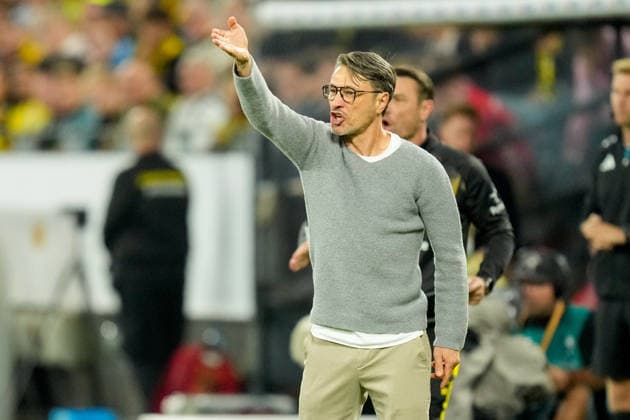 Trainer Niko Kovac (Borussia Dortmund) gestures during the Franz Beckenbauer Supercup match between Borussia Dortmund and FC Bayern Muenchen at Signal Iduna Park on August 22, 2026 in Dortmund, Germany. (Photo by Alex Gottschalk DeFodi Images) - *** Coach Niko Kovac of Borussia Dortmund gestures during the Franz Beckenbauer Super Cup match between Borussia Dortmund and FC Bayern Munich at Signal Iduna Park on August 22, 2026, in Dortmund, Germany. Photo by Alex Gottschalk, DeFodi Images