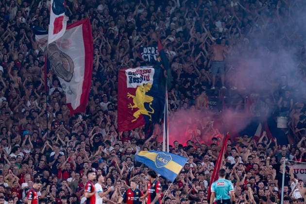 Genoa CFC v SSC Napoli - Serie A Enilive Supporters of Genoa CFC during the Serie A Enilive match between Genoa CFC and SSC Napoli at Luigi Ferraris Stadium on August 22, 2026 in Genoa, Italy Genoa Luigi Ferraris Stadium Liguria Italy Copyright: xGiuseppexMaffiax 260822SerieA_Genoa-Napoli_GM_06568