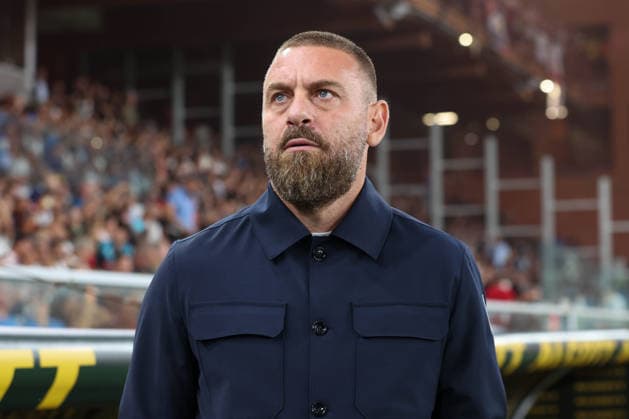 IPA87706525 - Serie A, Day 1, August 22, 2026, Genoa, Ferraris Stadium, Genoa vs. Napoli; pictured: Coach Daniele De Rossi  Copyright: xGabrielexSiri IPAxSportx xx 87706525