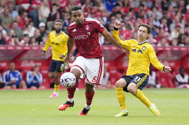 NOTTINGHAM, ENGLAND - AUGUST 22 : during the Premier league football match between Nottingham Forest and Leeds United at the City Ground on August 22, 2026 in Nottingham, England.  Copyright: xPaulxBonserx xSportsxPressxPhotox Sportspressphoto_SPR212731