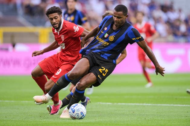 FC Internazionale v AC Monza - Serie A 2026 27 Manuel Akanji of FC Internazionale is in action during the Serie A Enilive 2026 27 match between Inter and Monza at San Siro Stadium in Milan, Italy, on August 22, 2026. Milano Italy  Copyright: xAndreaxxAmatox originalFilename:amato-notitle260822_npFTV.jpg