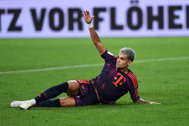 Luis Diaz (FC Bayern Muenchen) gestikuliert, gestik waehrend des Franz-Beckenbauer-Supercup Endspiel 2026 zwischen Borussia Dortmund und FC Bayern Muenchen, Signal Iduna Park am 22. August 2026 in Dortmund, Deutschland. (Foto von Ralf Treese DeFodi Images) +++ Luis Diaz (FC Bayern Muenchen) gestures during the Franz Beckenbauer Supercup match between Borussia Dortmund and FC Bayern Muenchen at Signal Iduna Park on August 22, 2026 in Dortmund, Germany. (Photo by Ralf Treese DeFodi Images) - *** Luis Diaz of FC Bayern Munich gestures during the 2026 Franz Beckenbauer Super Cup final between Borussia Dortmund and FC Bayern Munich at Signal Iduna Park on August 22, 2026, in Dortmund, Germany. Photo by Ralf Treese, DeFodi Images. Luis Diaz of FC Bayern Munich gestures during the Franz Beckenbauer Super Cup match between Borussia Dortmund and FC Bayern Munich at Signal Iduna Park on August 22, 2026, in Dortmund, Germany. Photo by Ralf Treese, DeFodi Images.