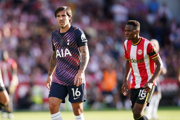 Brentford v Tottenham Hotspur - Premier League 2026 27 Sandro Tonali of Tottenham Hotspur during the Premier League match between Brentford and Tottenham Hotspur at GTECH Community Stadium in London, United Kingdom, on August 22, 2026. United Kingdom  Copyright: xNewsxImagesx originalFilename:cosgrove-premierl260822_npcp3.jpg
