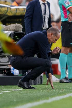 NapoliÕs head coach Massimiliano Allegri during the Serie A soccer match between Genoa and Napoli at the Luigi Ferraris Stadium in Genoa, Italy - Saturday, August 22, 2026. - Soccer .  Copyright: xTanoxPecoraro LaPressex