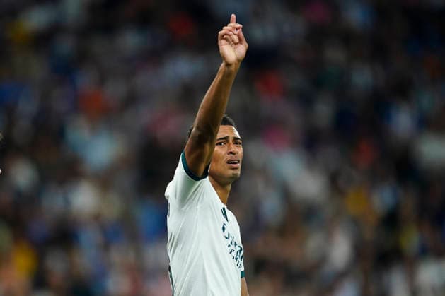 ESP: RCD Espanyol - Real Madrid. La Liga EA Sports. Matchday 2 Jude Bellingham of Real Madrid during the La Liga EA Sports match between RCD Espanyol and Real Madrid played at RCDE Stadium on August 22, 2026 in Barcelona, Spain. kpng Copyright: xSergioxRuizx xPRESSINPHOTOx PS_2627_ESP_RMA_062