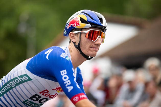 Lidl Deutschland Tour, Etappe 3, 22.08.2026 Giulio Pellizzari (ITA, Red Bull - BORA - hansgrohe) Herxheim Germany *** Lidl Germany Tour, Stage 3, August 22, 2026 Giulio Pellizzari (ITA), Red Bull BORA hansgrohe, Herxheim, Germany Copyright: xCarlaxHilgerx