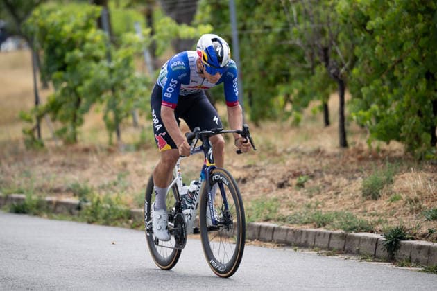 Lidl Deutschland Tour, Etappe 3, 22.08.2026 Alessio Magagnotti (ITA, Red Bull - BORA - hansgrohe Rookies) Maikammer Germany *** Lidl Germany Tour, Stage 3, August 22, 2026 Alessio Magagnotti (ITA), Red Bull BORA hansgrohe Rookies Maikammer, Germany Copyright: xCarlaxHilgerx
