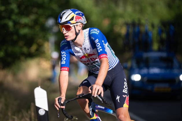 Lidl Deutschland Tour, Etappe 3, 22.08.2026 Giulio Pellizzari (ITA, Red Bull - BORA - hansgrohe) Bad Dürkheim Germany *** Lidl Germany Tour, Stage 3, August 22, 2026 Giulio Pellizzari (ITA), Red Bull BORA hansgrohe, Bad Dürkheim, Germany Copyright: xCarlaxHilgerx