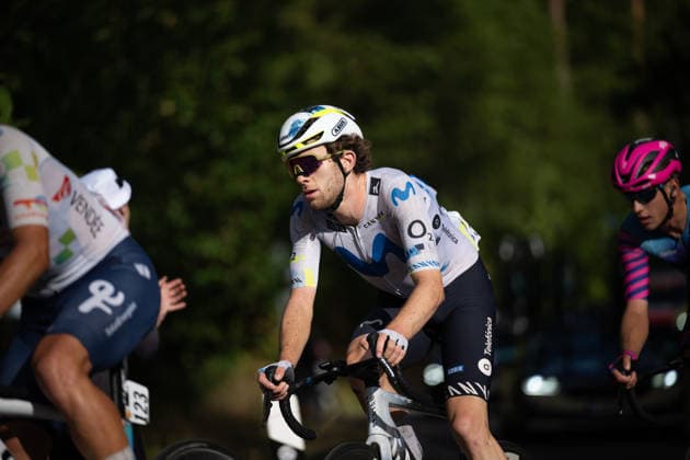 Lidl Deutschland Tour, Etappe 3, 22.08.2026 Michel Hessmann (GER, Movistar Team) Bad Dürkheim Germany *** Lidl Germany Tour, Stage 3, August 22, 2026 Michel Hessmann GER, Movistar Team Bad Dürkheim, Germany Copyright: xCarlaxHilgerx