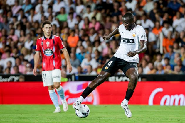 Valencia CF v RC Celta de Vigo - LaLiga EA Sports 2026 27 Diakhaby of Valencia CF during a LaLiga match at Mestalla Stadium in Valencia, on August 22, 2026. Valencia Spain  Copyright: xJosexMiguelxFernandezx originalFilename:fernandezdevelascosanz-valencia260822_npjeR.jpg
