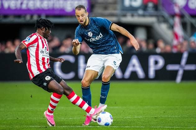 ROTTERDAM , 22-08-2026 , Sparta Stadium Het Kasteel , season 2026 2027 , Dutch Eredivisie football , match between Sparta Rotterdam and Utrecht , picture shows FC Utrecht player David Min Sparta - Utrecht  x205952496x Copyright: