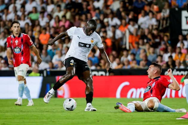 Valencia CF v RC Celta de Vigo - LaLiga EA Sports 2026 27 Diakhaby of Valencia CF during a LaLiga match at Mestalla Stadium in Valencia, on August 22, 2026. Valencia Spain  Copyright: xJosexMiguelxFernandezx originalFilename:fernandezdevelascosanz-valencia260822_npHkb.jpg