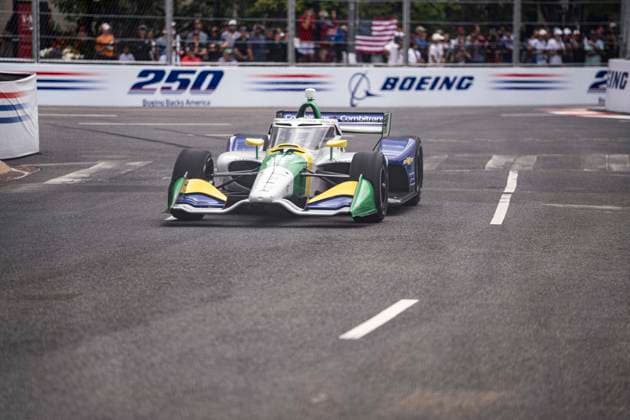 Freedom 250 Grand Prix in DC Caio Collet ( 4) of A.J. Foyt Racing drives on the track during one of the trials prior to the Freedom 250 Grand Prix in Washington, DC, USA, on Saturday, August 22, 2026. The race is scheduled for Sunday, August 23 and will be the first ever IndyCar, Indy Car, IRL, USA race held in the nation’s capital. Credit: Andrew Thomas CNP Washington District of Columbia United States of America EDITORIAL USE ONLY Copyright: xx Caio Collet car 4432 AndrewxThomasx-xCNPx cnpphotos339505