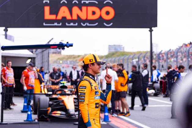 Formula 1 Heineken Dutch Grand Prix 2026 Grégoire PLACCA OVERTAKE MAXPPP - Zandvoort 22 08 2026 01 NORRIS Lando (gbr), McLaren Mastercard F1 Team, portrait at the Formula 1 Heineken Dutch Grand Prix 2026, the 12th round of the 2026 FIA Formula 1 World Championship, WM, Weltmeisterschaft at Circuit Zandvoort in Zandvoort, Netherlands, from 20 to 23 August 2026 Zandvoort Netherlands  Copyright: xOVERTAKE MAXPPPxGrégoirexPLACCAx OVT202608234828 OVT202608234828