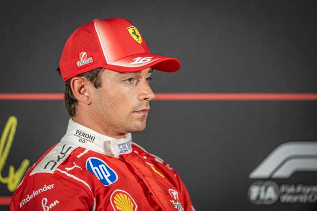 RECORD DATE NOT STATED 22nd August 2026; Circuit Zandvoort, Zandvoort, North Holland, Netherlands; Formula 1 Heineken Dutch Grand Prix 2026; Sprint Race and Qualifying Day; Charles Leclerc (16) of Monaco and Scuderia Ferrari HP answers questions from the media in the Thursday press conference, PK, Pressekonferenz GodfreyxPitt