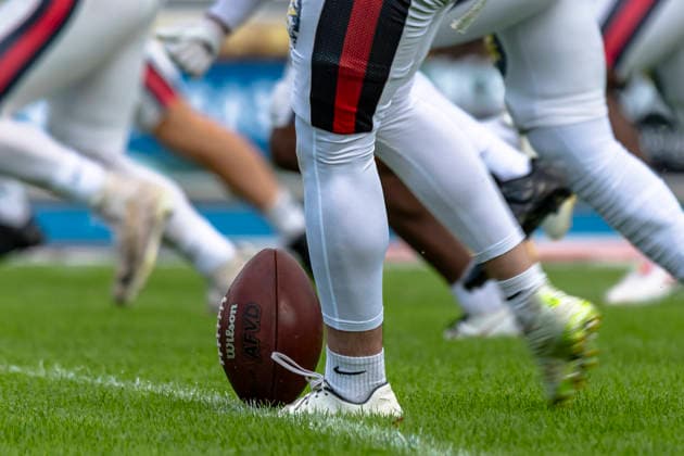 Kickoff GER, Allgaeu Comets vs Duesseldorf Panther, American Football, GFL, Saison 2026, Week 16, 22.08.2026 GER, Allgaeu Comets vs Duesseldorf Panther, American Football, GFL, Saison 2026, Week 16, 22.08.2026 Kempten *** Kickoff GER, Allgäu Comets vs. Düsseldorf Panthers, American Football, GFL, 2026 Season, Week 16, August 22, 2026 GER, Allgäu Comets vs. Düsseldorf Panthers, American Football, GFL, 2026 Season, Week 16, August 22, 2026, Kempten Copyright: xEibner-Pressefoto FlorianxWolfx EP_FWF