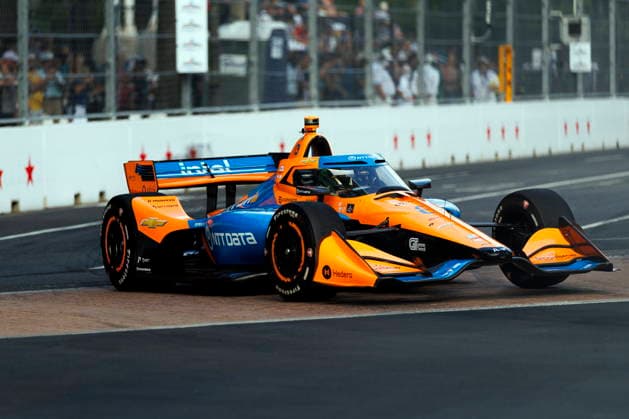 IndyCar, Indy Car, IRL, USA Freedom 250 Grand Prix DC Nolan Siegel of Arrow McLaren in action during qualifying for the Freedom 250 Grand Prix in Washington, DC, USA, 22 August 2026. The Freedom 250 Grand Prix is held as part of events celebrating the 250th anniversary of the United States. Washington DC United States  Copyright: xWILLxOLIVERx