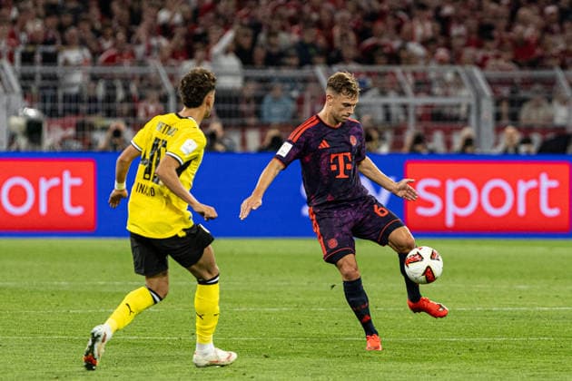 Franz-Beckenbauer-Supercup 2026: Borussia Dortmund - FC Bayern München; 22.08.2026 Joshua Kimmich (FC Bayern München, 6) Franz-Beckenbauer-Supercup 2026: Borussia Dortmund - FC Bayern München; Signal Iduna Park, Dortmund; 22.08.2026 *** Franz Beckenbauer Super Cup 2026 Borussia Dortmund vs. FC Bayern Munich August 22, 2026 Joshua Kimmich, FC Bayern Munich, 6 Franz Beckenbauer Super Cup 2026 Borussia Dortmund vs. FC Bayern Munich Signal Iduna Park, Dortmund August 22, 2026 Copyright: xBEAUTIFULxSPORTS Buriakovx