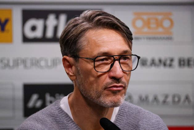 Dortmund, Deutschland: 22.08.2026 - Franz Beckenbauer Supercup 2026 - Borussia Dortmund vs. FC Bayern München Im Bild: Cheftrainer Niko Kovac (BVB) bei der Pressekonferenz in Dortmund (DFL DFB REGULATIONS PROHIBIT ANY USE OF PHOTOGRAPHS as IMAGE SEQUENCES and or QUASI-VIDEO) *** *** Dortmund, Germany, August 22, 2026 Franz Beckenbauer Super Cup 2026 Borussia Dortmund vs. FC Bayern Munich Pictured: BVB Head Coach Niko Kovac at the press conference in Dortmund DFL DFB REGULATIONS PROHIBIT ANY USE OF PHOTOGRAPHS as IMAGE SEQUENCESand or QUASI-VIDEO *** Copyright: HMBxMedia MadeleinexFantini