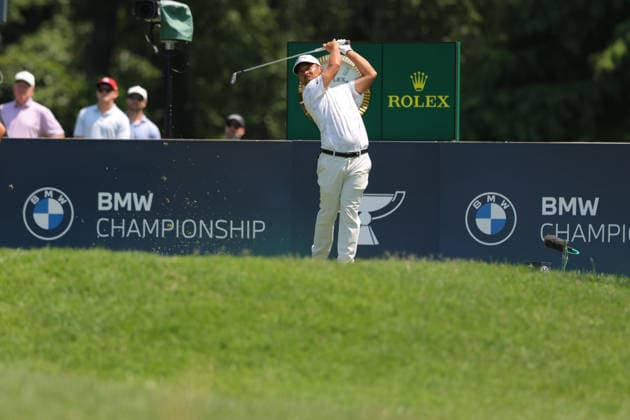 August 22, 2026, U.S.: Xander Schaufelle hits a a tee shot at the BMW Championship on August 22, 2026 at Bellerive Country Club in St. Louis, Missouri. U.S. - ZUMAn332 20260822_zsp_n332_042 Copyright: xTaylorxNickersonx