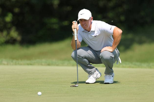 August 22, 2026, U.S.: Rory McIlroy lines up a putt at the BMW Championship on August 22, 2026 at Bellerive Country Club in St. Louis, Missouri. U.S. - ZUMAn332 20260822_zsp_n332_036 Copyright: xTaylorxNickersonx